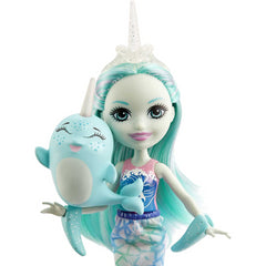 Enchantimals Naddie Narwhal & Sword Figure Doll