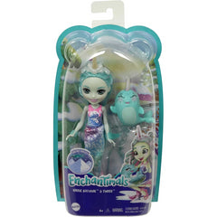 Enchantimals Naddie Narwhal & Sword Figure Doll
