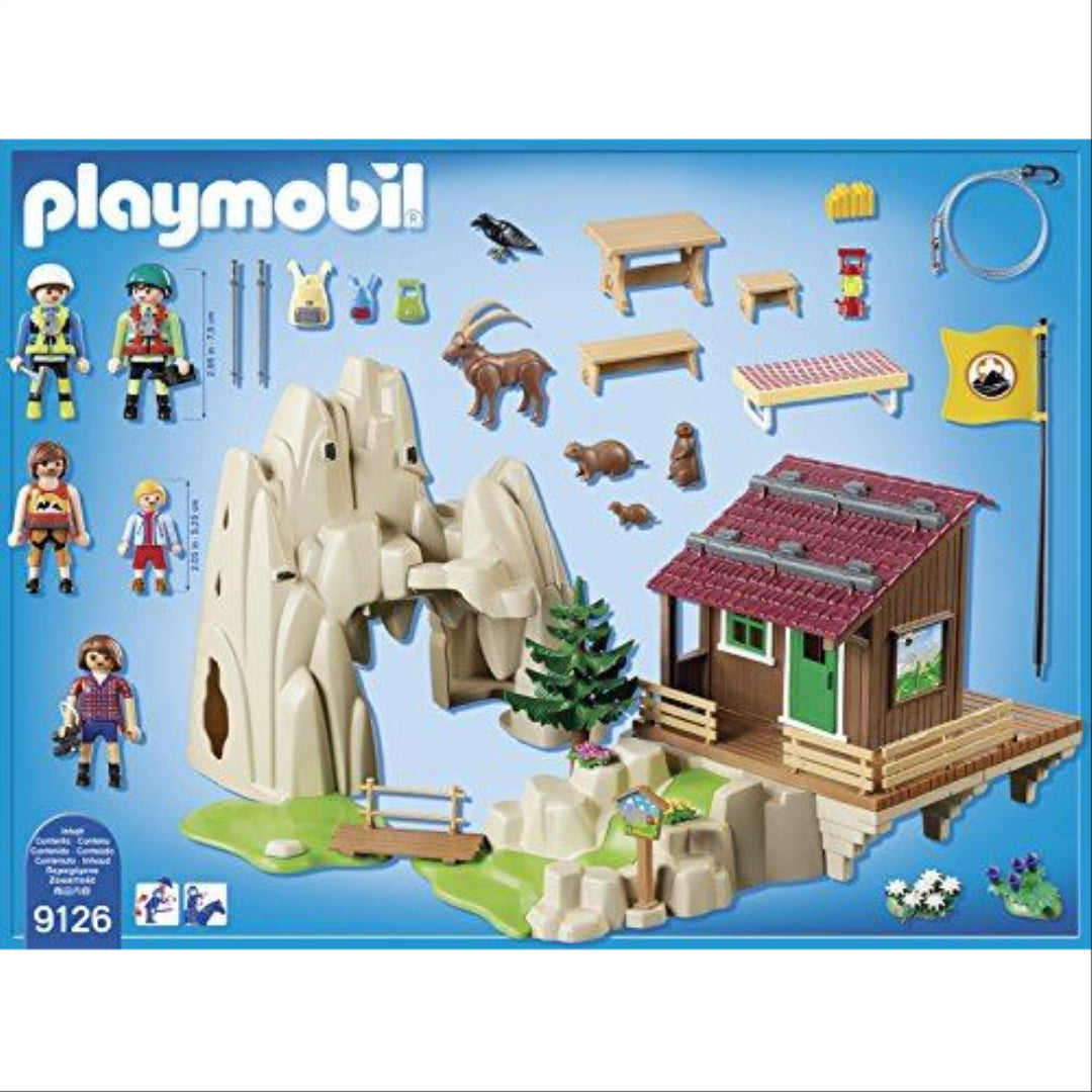Playmobil 9126 Rock Climbers with Cabin - Maqio