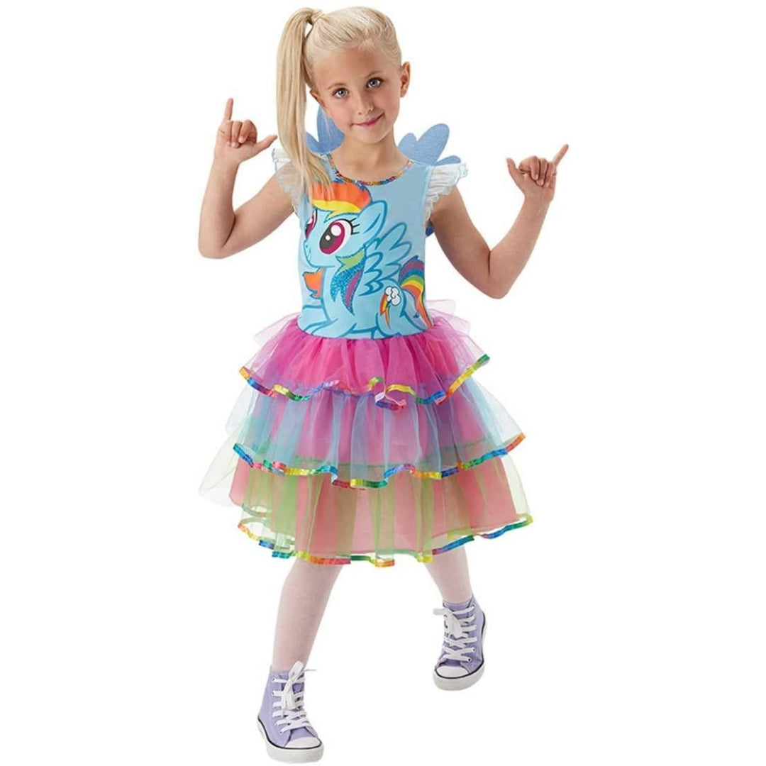 Rubie's 620099 My Little Pony Rainbow Dash Child Costume (Height 116cm, Age 5-6) - Maqio