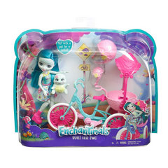 Enchantimals Built for Two Doll Set with Taylee Turtle FCC65 - Maqio