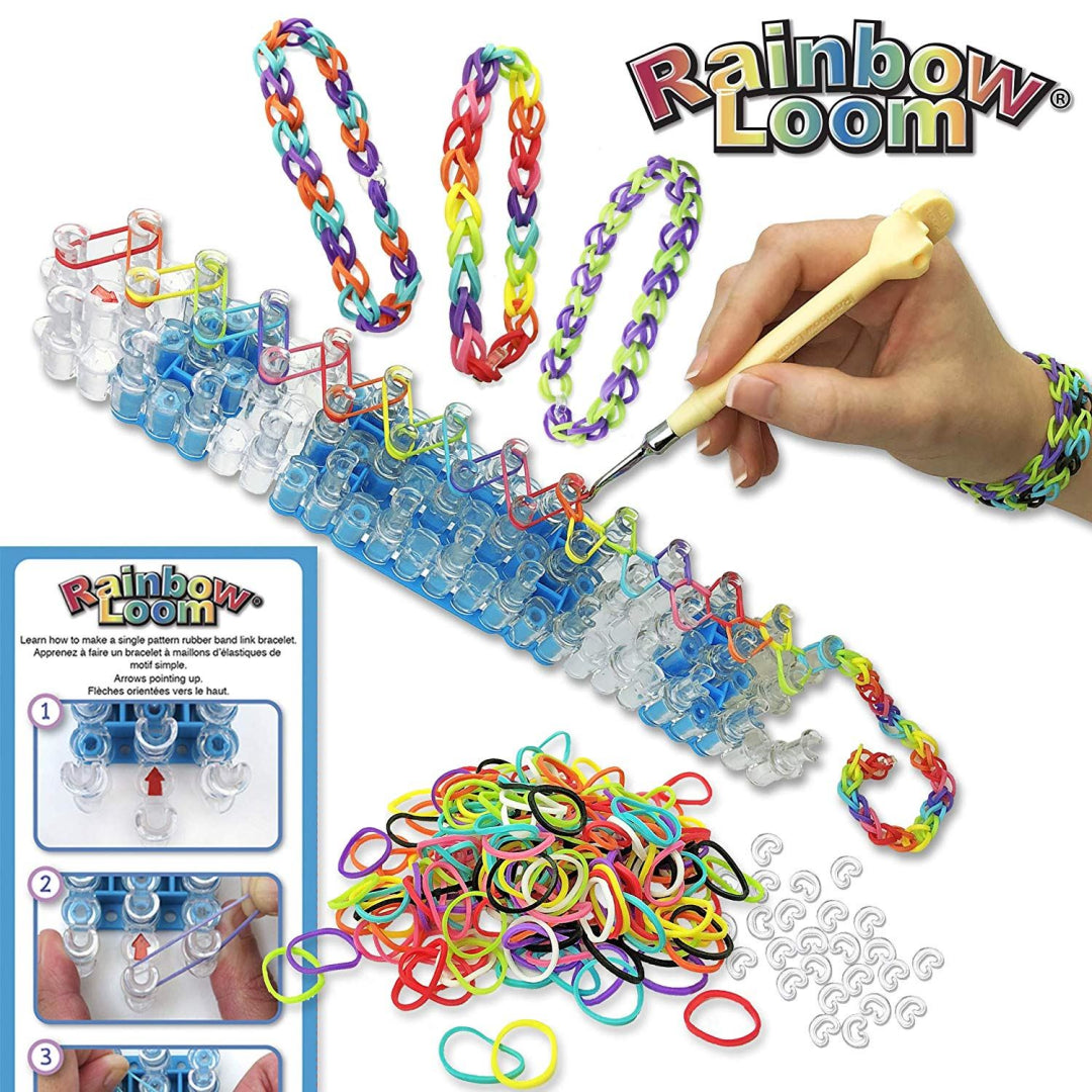 Rainbow Loom Official 2.0 Kit with Metal Hook Tool - Maqio