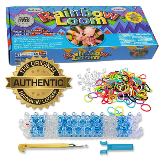 Rainbow Loom Official 2.0 Kit with Metal Hook Tool - Maqio