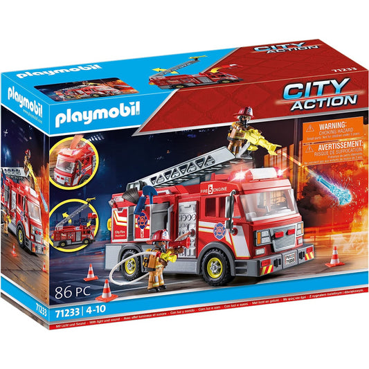 Playmobil 71233 Fire Truck City Action