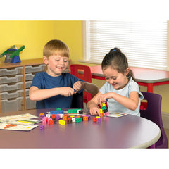 Learning Resources MathLink Activity Set Set of 100 Cubes Educational Toy