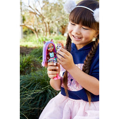 Enchantimals Sancha Squirrel Doll and Squirrel Friend Stumper