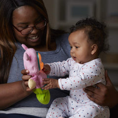 Lullaby Playskool Gloworm Pink Baby Toy