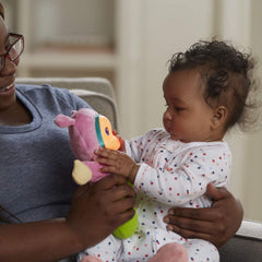 Lullaby Playskool Gloworm Pink Baby Toy