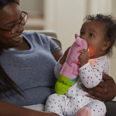 Lullaby Playskool Gloworm Pink Baby Toy