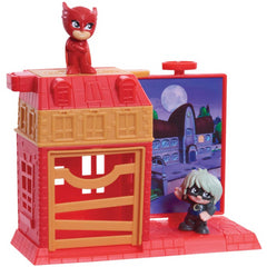 PJ Masks Owlette & Luna Night Time Micros Trap & Escape Playset