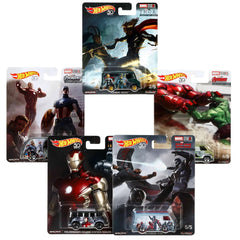 Hot Wheels Marvel Studios Set of 5 Die-cast Vehicles