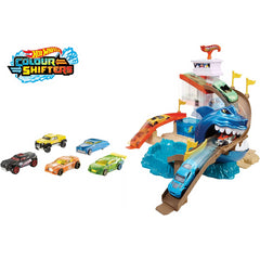 Hot Wheels City Colour Shifters Sharkport Showdown Playset