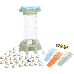 Tumblin’ Raptors Jurassic World Dominion Game with Movie Inspired Tower