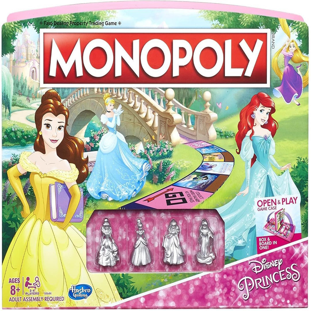 Hasbro Monopoly Board Game Disney Princess Edition B4644 - Maqio