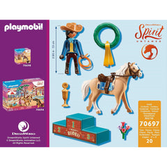 Playmobil 70697 DreamWorks Spirit Untamed Rodeo Pru with 20pcs