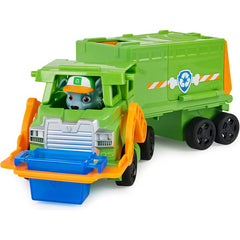 Paw Patrol Big Truck Pups Transforming Toy Truck with Action Figure - Rocky