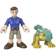 Jurassic World Imaginext Camp Cretaceous Bumpy & Ben Figure