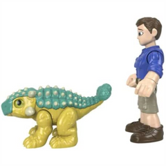 Jurassic World Imaginext Camp Cretaceous Bumpy & Ben Figure