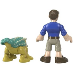 Jurassic World Imaginext Camp Cretaceous Bumpy & Ben Figure