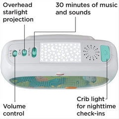 Fisher-Price Settle & Sleep Projection Soother Music & Light for Baby