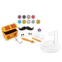 Bunchems Arts Crafts Kit Pirates Pack with 200 Pieces - Maqio