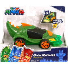 PJ Masks Deluxe Glow Wheelers Gekko Mobile & Action Figure