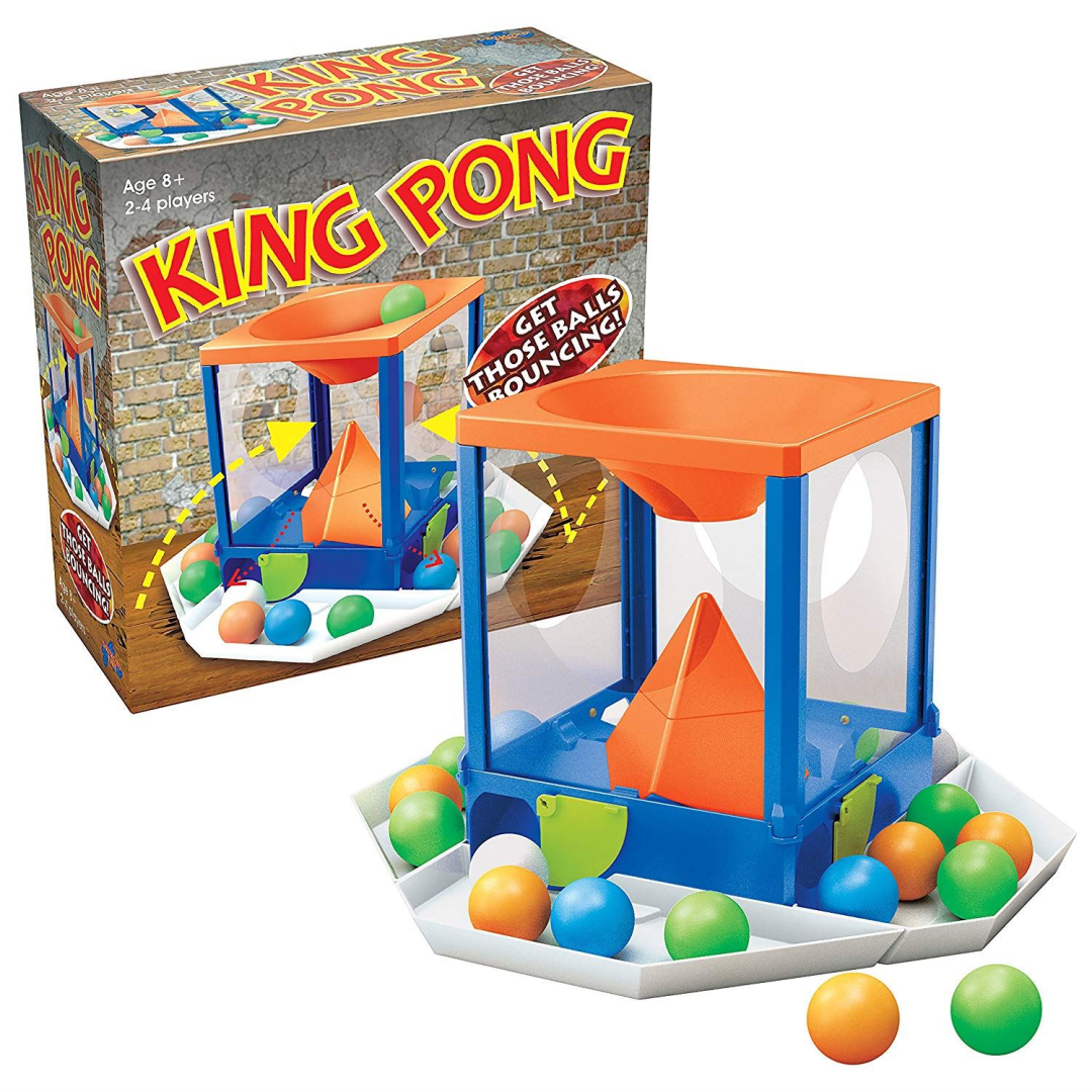 King Pong Game - Family Fun Action Ball Game (55620) - Maqio