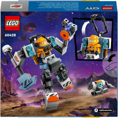 LEGO City 60428 Space Construction Mech Suit Building Set