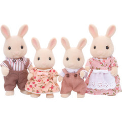 Sylvanian Families Milk Rabbit Family of 4 Figures
