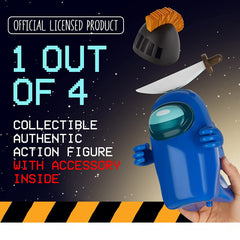 Among Us Series 2 Action Figure Crewmate 17cm 1 of 4 to Collect - Blue