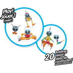 Kid K'Nex Rockin' Robots Construction Building Set with 50 Pieces