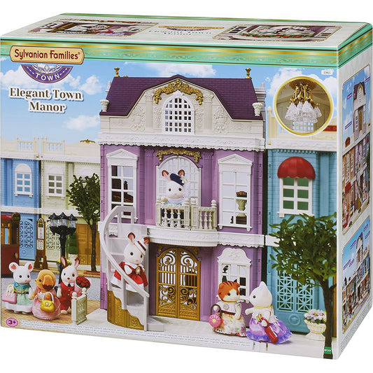 Sylvanian Families Elegant Town Manor Playset - FIGURES NOT INCLUDED