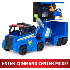 Paw Patrol Big Truck Pups Transforming Toy Truck with Action Figure - Chase