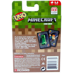 Mattel Uno Minecraft Card Game FPD61 - Maqio