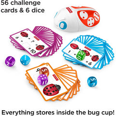 Fisher-Price Think and Learn Roll Count Math Bug Preschool Game