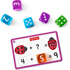 Fisher-Price Think and Learn Roll Count Math Bug Preschool Game