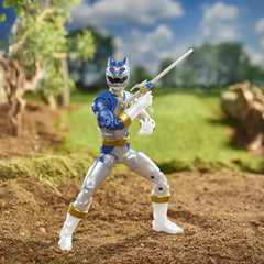 Power Rangers Lightning Wild Force Lunar Wolf Ranger 6-Inch Action Figure