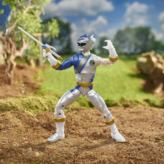 Power Rangers Lightning Wild Force Lunar Wolf Ranger 6-Inch Action Figure