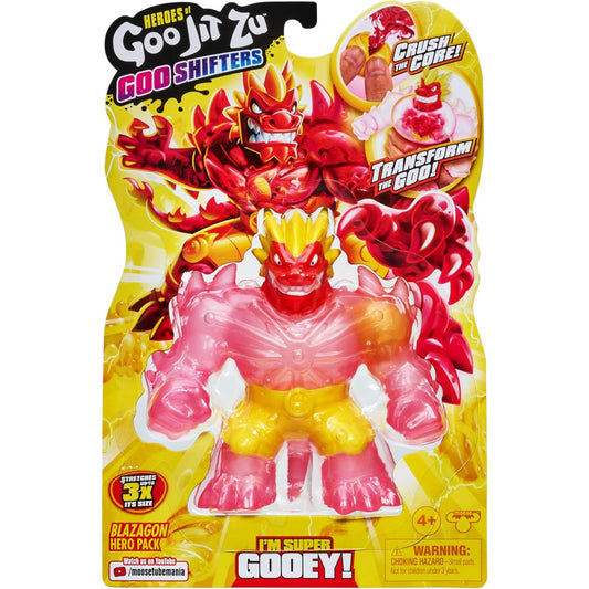 Heroes Of Goo Jit Zu Goo Shifters Hero Blazagon Figure