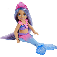 Barbie Mermaid Chelsea Doll with 2 Pets Treasure Chest & Accessories