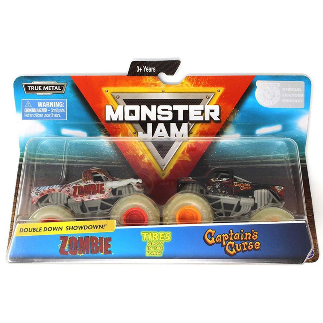 Monster Jam 2 Pack - Zombie & Captain's Curse - Maqio