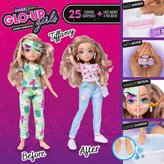 InstaGlam Glo Up Girls Erin Fashion Doll & 25 fashion Surprises 10" - Tiffany