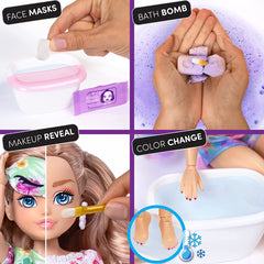 InstaGlam Glo Up Girls Erin Fashion Doll & 25 fashion Surprises 10" - Tiffany