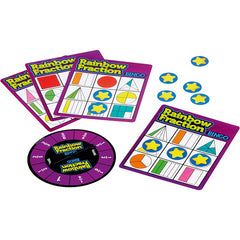 Learning Resources Rainbow Fraction Bingo