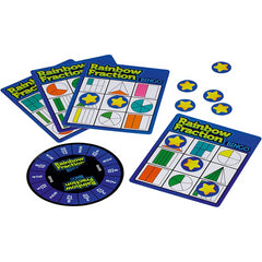 Learning Resources Rainbow Fraction Bingo