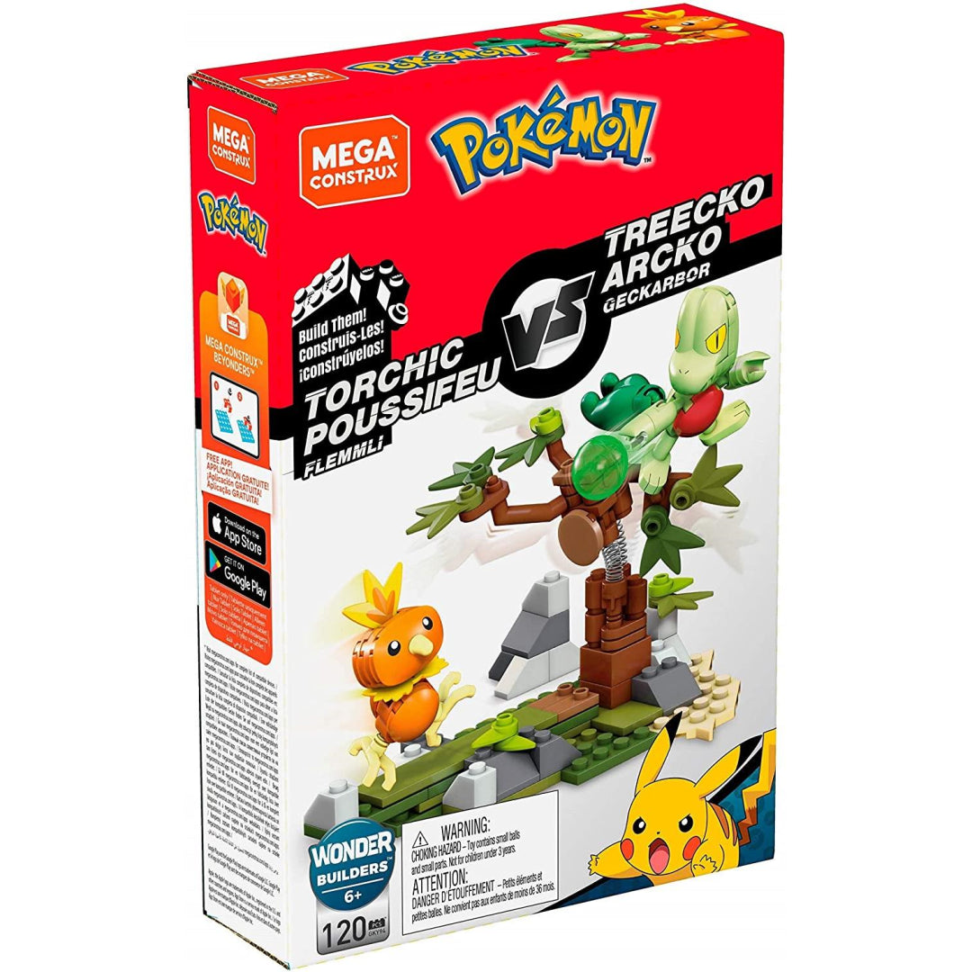 Mega Construx Pokemon Torchic vs. Treecko GKY94 - Maqio
