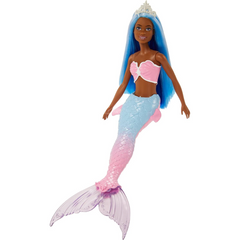 Barbie Dreamtopia Mermaid Doll with Blue Hair and Tiara