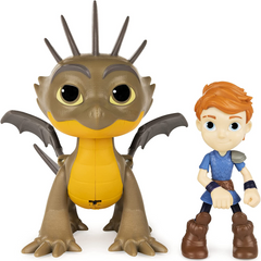 Dragons DreamWorks Rescue Riders Cutter and Dak Dragon and Viking Figures
