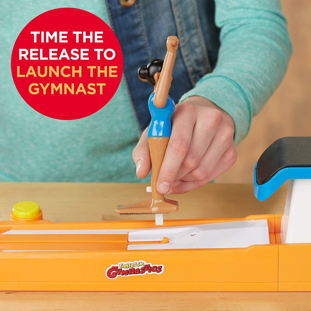 Fantastic Gymnastics Vault Challenge Game Gymnast Toy For Girls & Boys Ages 8+ - Maqio
