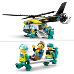 LEGO City 60405 Emergency Rescue Helicopter Toy